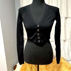 L.A.HEARTS long sleeves black top.